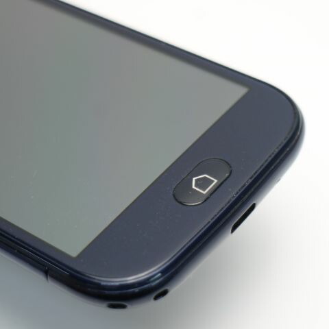 らくらくスマートフォン F-42A ネイビー docomo 中古 スマホ 白ロム 富士通【新品同様】保証付き 赤ロム保証(サムネイル3枚目)