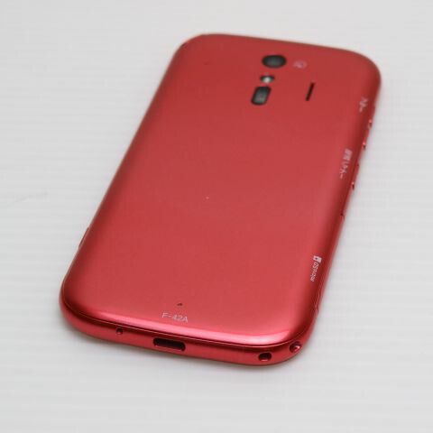 らくらくスマートフォン F-42A ピンク docomo 中古 スマホ 白ロム 富士通【新品同様】保証付き 赤ロム保証(サムネイル2枚目)