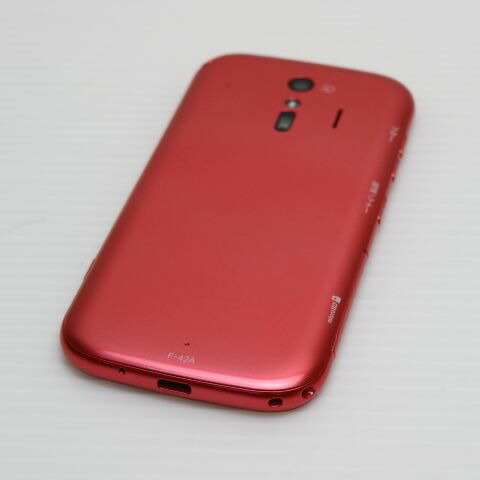 らくらくスマートフォン F-42A ピンク docomo 中古 スマホ 白ロム 富士通【新品同様】保証付き 赤ロム保証(サムネイル2枚目)