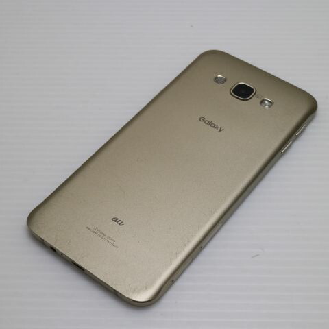 Galaxy A8 SCV32 ゴールド au 中古 スマホ SAMSUNG 白ロム【美品】保証付き 赤ロム保証(サムネイル2枚目)