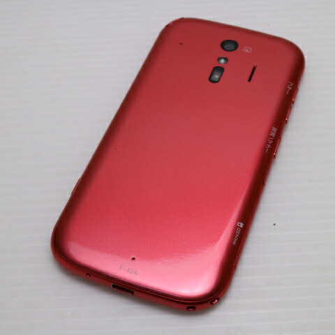 らくらくスマートフォン F-42A ピンク docomo 中古 スマホ 白ロム 富士通【超美品】保証付き 赤ロム保証(サムネイル2枚目)