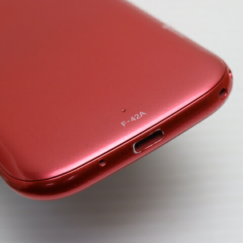らくらくスマートフォン F-42A ピンク docomo 中古 スマホ 白ロム 富士通【超美品】保証付き 赤ロム保証(サムネイル3枚目)