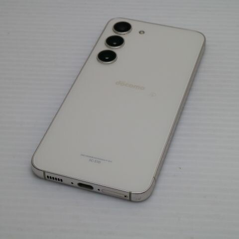 Galaxy S23 SC-51D クリーム docomo 中古 スマホ SAMSUNG【美品】保証付き 赤ロム保証(サムネイル2枚目)