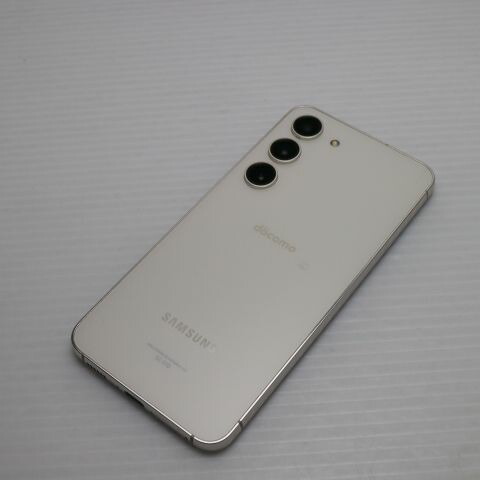 Galaxy S23 SC-51D クリーム docomo 中古 スマホ SAMSUNG【美品】保証付き 赤ロム保証(サムネイル2枚目)