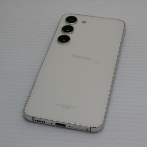 Galaxy S23 SC-51D クリーム docomo 中古 スマホ SAMSUNG【美品】保証付き 赤ロム保証(サムネイル2枚目)