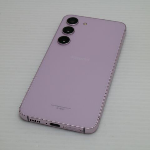 Galaxy S23 SC-51D ラベンダー docomo 中古 スマホ SAMSUNG【美品】保証付き 赤ロム保証(サムネイル2枚目)