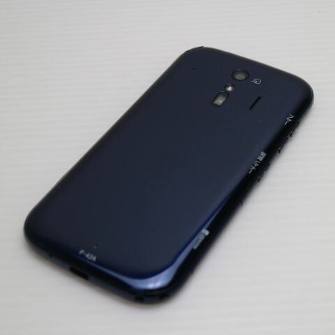らくらくスマートフォン F-42A ネイビー docomo 中古 スマホ 白ロム 富士通【新品同様】保証付き 赤ロム保証(サムネイル2枚目)