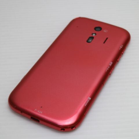 らくらくスマートフォン F-42A ピンク docomo 中古 スマホ 白ロム 富士通【超美品】保証付き 赤ロム保証(サムネイル2枚目)