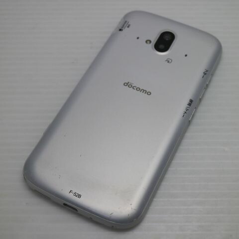 らくらくスマートフォン F-52B ホワイト docomo 中古 スマホ 白ロム【美品】保証付き 赤ロム保証(サムネイル2枚目)