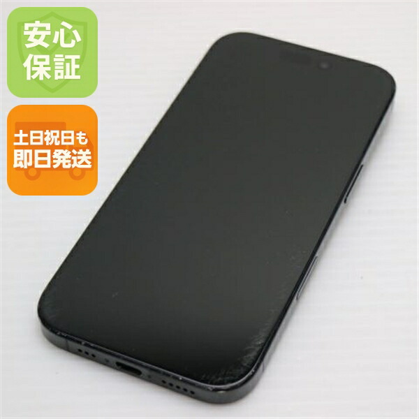 iPhone 16 Pro 128GB ブラックチタニウム SIMフリー 中古 スマホ APPLE【良品中古】保証付き 赤ロム保証