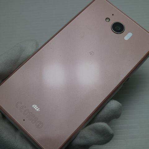 AQUOS SERIE SHV32 ピンク au 中古 スマホ SHARP 白ロム【超美品】保証付き 赤ロム保証(サムネイル3枚目)