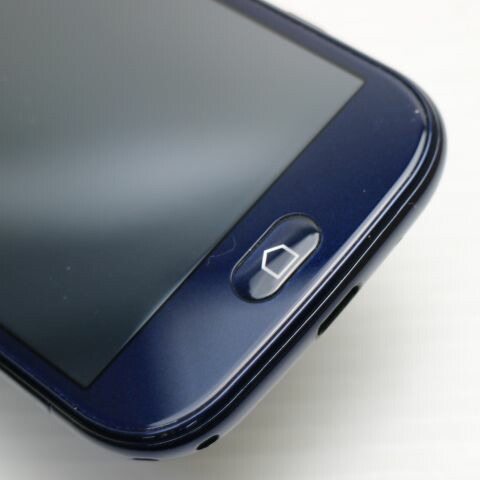 らくらくスマートフォン F-42A ネイビー docomo 中古 スマホ 白ロム 富士通【新品同様】保証付き 赤ロム保証(サムネイル3枚目)