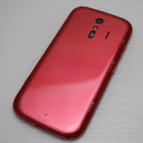 らくらくスマートフォン F-42A ピンク docomo 中古 スマホ 白ロム 富士通【新品同様】保証付き 赤ロム保証(サムネイル2枚目)