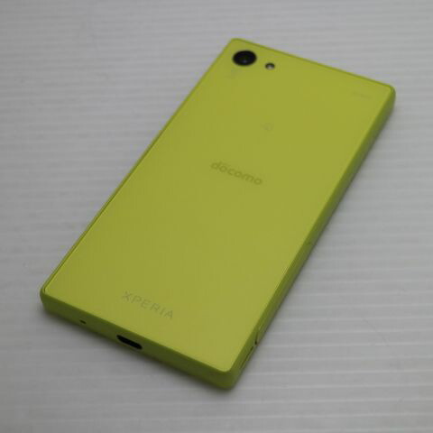 Xperia Z5 Compact SO-02H イエロー docomo 中古 スマホ SONY 白ロム【超美品】保証付き 赤ロム保証(サムネイル2枚目)