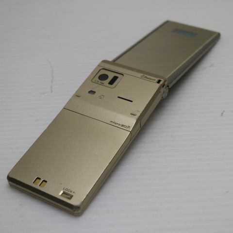 F-07F ゴールド docomo 中古 ガラケー FUJITSU 白ロム【良品中古】保証付き 赤ロム保証(サムネイル2枚目)