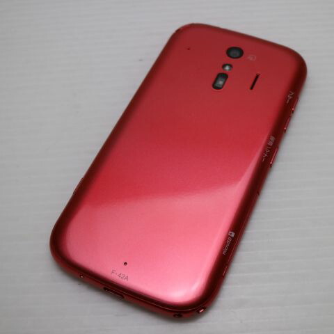 らくらくスマートフォン F-42A ピンク docomo 中古 スマホ 白ロム 富士通【超美品】保証付き 赤ロム保証(サムネイル2枚目)