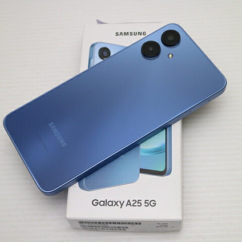 Galaxy A25 5G ブルー SIMフリー 中古 スマホ SAMSUNG【新品未使用】保証付き 赤ロム保証(サムネイル2枚目)