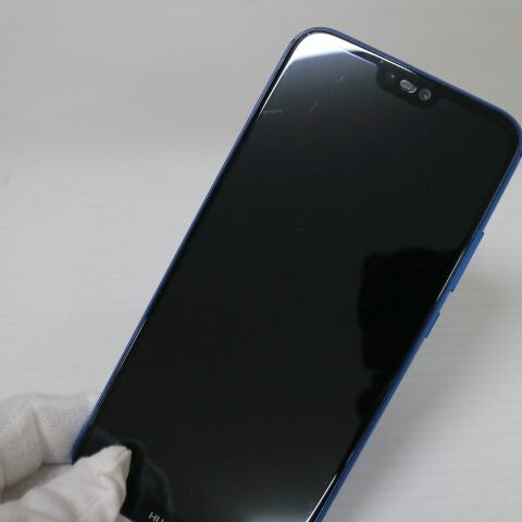 HUAWEI P20 lite ブルー SIMフリー 中古 スマホ スマホ 白ロム HUAWEI【美品】保証付き 赤ロム保証(サムネイル3枚目)