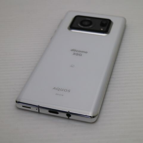 AQUOS R6 SH-51B ホワイト docomo 中古 白ロム【美品】保証付き 赤ロム保証(サムネイル2枚目)