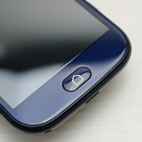 らくらくスマートフォン F-42A ネイビー docomo 中古 スマホ 白ロム 富士通【新品同様】保証付き 赤ロム保証(サムネイル3枚目)