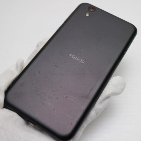 AQUOS sense basic 702SH ブラック SoftBank 中古 スマホ 白ロム【美品】保証付き 赤ロム保証(サムネイル3枚目)