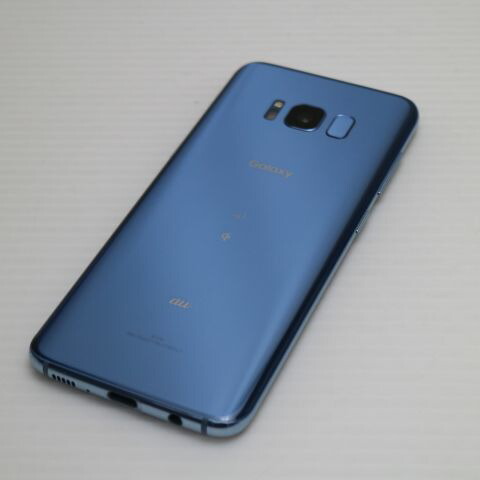 Galaxy S8 SCV36 ブルー au 中古 スマホ SAMSUNG 白ロム【超美品】保証付き 赤ロム保証(サムネイル2枚目)