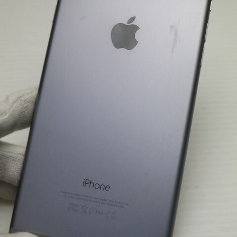 iPhone 6 Plus 128GB スペースグレイ docomo 中古 スマホ Apple 白ロム【美品】保証付き 赤ロム保証(サムネイル2枚目)