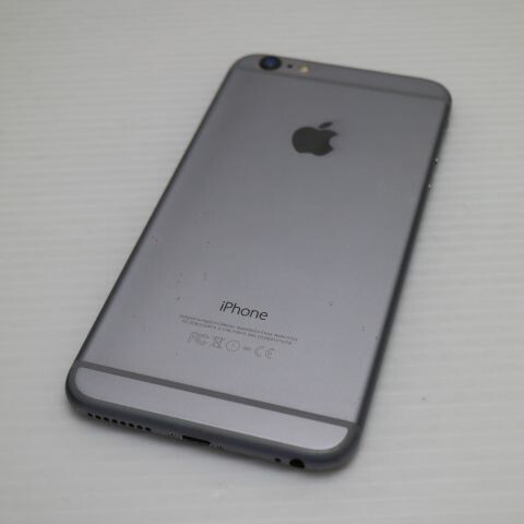 iPhone 6 Plus 64GB スペースグレイ au 中古 スマホ Apple 白ロム【美品】保証付き 赤ロム保証(サムネイル2枚目)