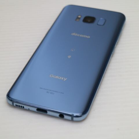 Galaxy S8 SC-02J ブルー docomo 中古 スマホ SAMSUNG 白ロム【超美品】保証付き 赤ロム保証(サムネイル2枚目)