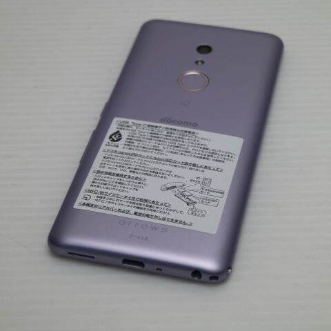 arrows Be4 F-41A パープル docomo 中古 スマホ 白ロム【新品同様】保証付き 赤ロム保証(サムネイル2枚目)