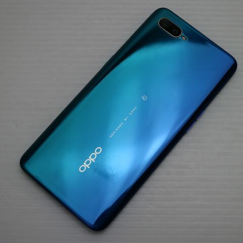 OPPO Reno A 64GB ブルー SIMフリー 中古 スマホ 白ロム【美品】保証付き 赤ロム保証(サムネイル2枚目)