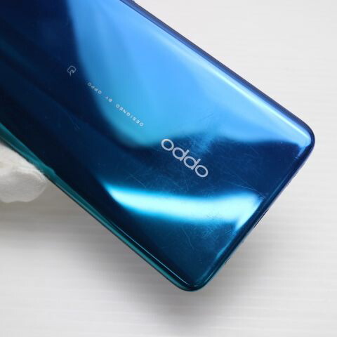 OPPO Reno A 64GB ブルー SIMフリー 中古 スマホ 白ロム【美品】保証付き 赤ロム保証(サムネイル3枚目)
