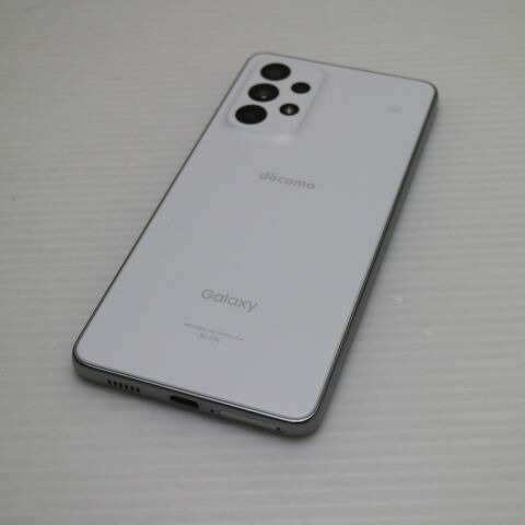 Galaxy A53 5G SC-53C オーサムホワイト docomo 中古 スマホ 白ロム【美品】保証付き 赤ロム保証(サムネイル2枚目)