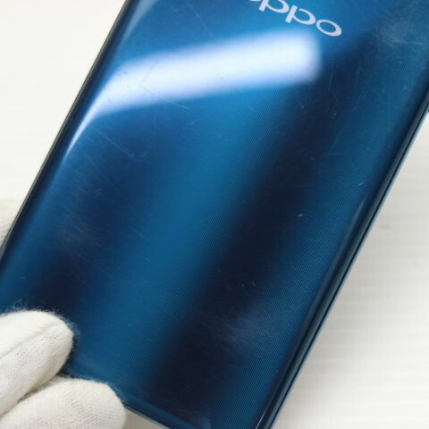 OPPO AX7 ブルー SIMフリー 中古 スマホ 白ロム【超美品】保証付き 赤ロム保証(サムネイル3枚目)