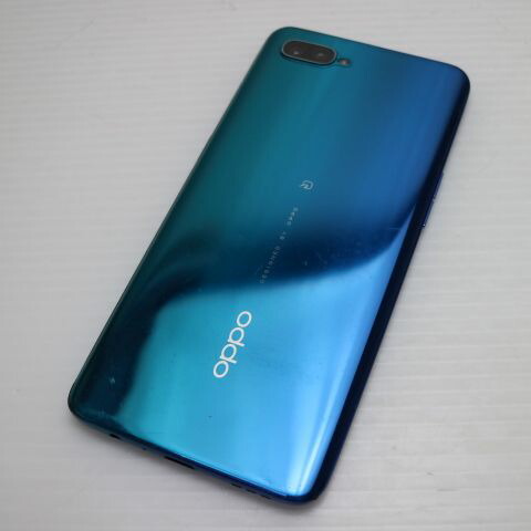 OPPO Reno A 64GB ブルー SIMフリー 中古 スマホ 白ロム【美品】保証付き 赤ロム保証(サムネイル2枚目)