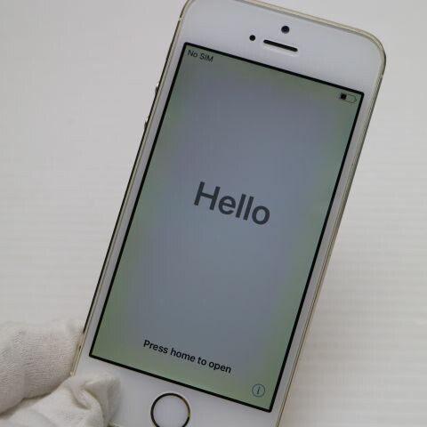 iPhone 5s 16GB ゴールド docomo 中古 スマホ Apple 白ロム【超美品】保証付き 赤ロム保証(サムネイル3枚目)