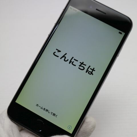 iPhone 6 16GB スペースグレイ au 中古 スマホ Apple 白ロム【超美品】保証付き 赤ロム保証(サムネイル3枚目)