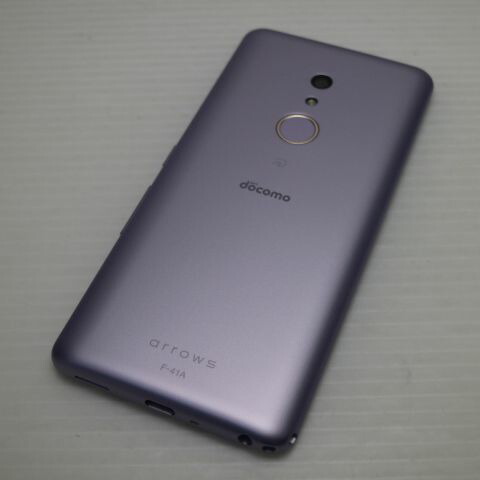 arrows Be4 F-41A パープル docomo 中古 スマホ 白ロム【新品同様】保証付き 赤ロム保証(サムネイル2枚目)