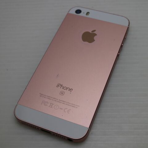 iPhone SE 16GB ローズゴールド SIMフリー 中古 スマホ Apple 白ロム【美品】保証付き 赤ロム保証(サムネイル2枚目)