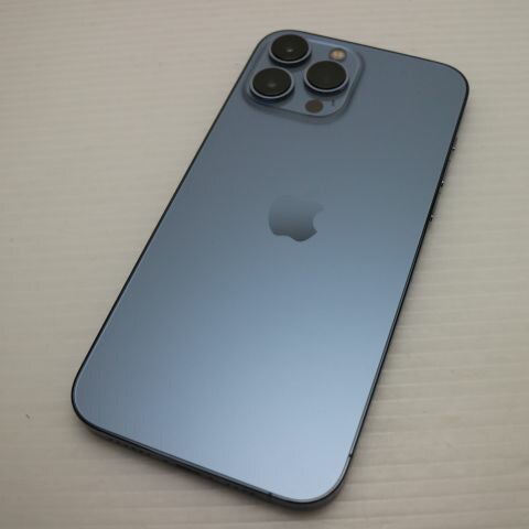 iPhone 13 Pro Max 1TB シエラブルー SIMフリー 中古 白ロム【美品】保証付き 赤ロム保証(サムネイル2枚目)