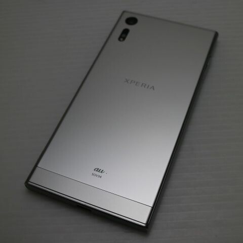 Xperia XZ SOV34 プラチナ au 中古 スマホ SONY 白ロム【超美品】保証付き 赤ロム保証(サムネイル2枚目)