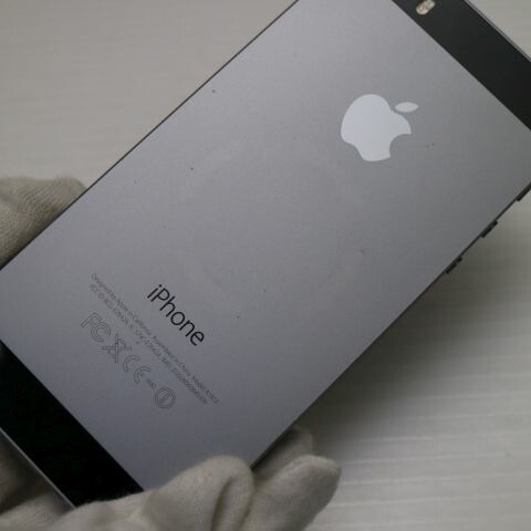 iPhone 5s 16GB グレー ブラック au 中古 スマホ Apple 白ロム【超美品】保証付き 赤ロム保証(サムネイル2枚目)