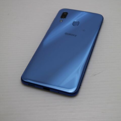 Galaxy A30 SCV43 ブルー au 中古 スマホ 白ロム【新品同様】保証付き 赤ロム保証(サムネイル2枚目)