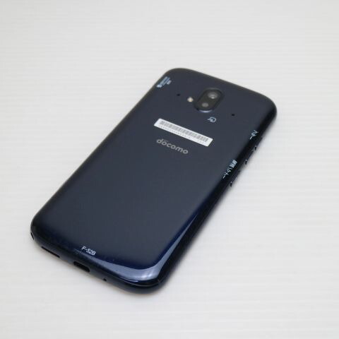 らくらくスマートフォン F-52B ネイビー docomo 中古 スマホ 白ロム【美品】保証付き 赤ロム保証(サムネイル2枚目)