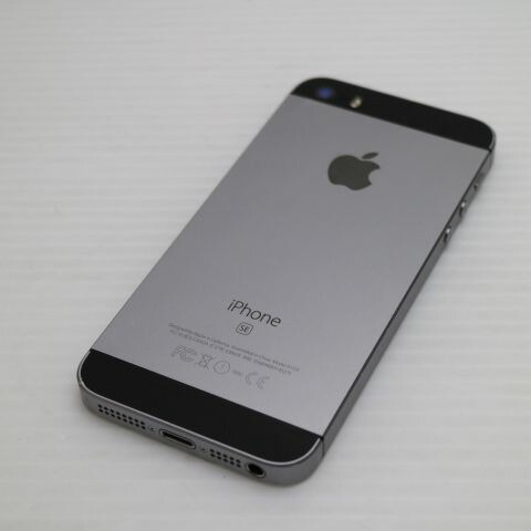 iPhone SE 16GB スペースグレイ SIMフリー 中古 スマホ Apple 白ロム【美品】保証付き 赤ロム保証(サムネイル2枚目)