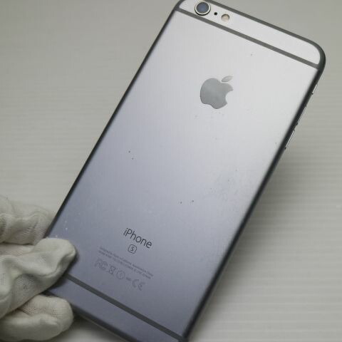 iPhone 6S PLUS 64GB スペースグレイ SIMフリー 中古 スマホ Apple 白ロム【美品】保証付き 赤ロム保証(サムネイル2枚目)