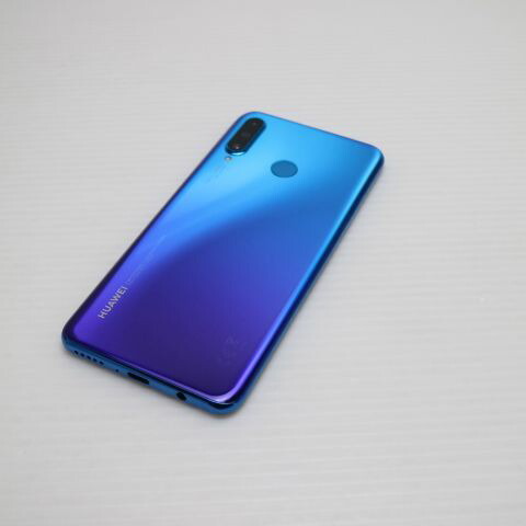 HUAWEI P30 lite Premium HWV33 ピーコックブルー au 中古 スマホ 白ロム【超美品】保証付き 赤ロム保証(サムネイル2枚目)