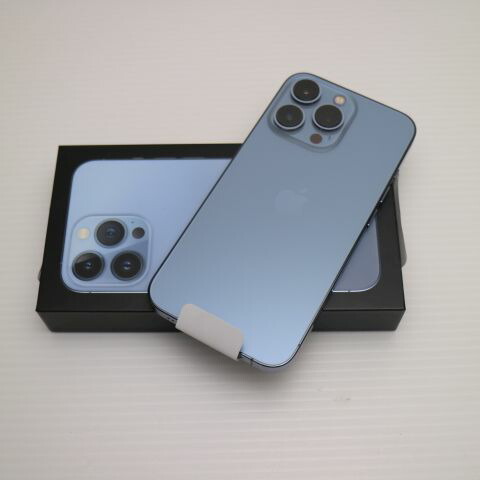 iPhone 13 Pro 128GB シエラブルー SIMフリー 中古 白ロム【新品未使用】保証付き 赤ロム保証(サムネイル2枚目)