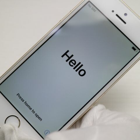 iPhone 5s 16GB ゴールド au 中古 スマホ Apple 白ロム【超美品】保証付き 赤ロム保証(サムネイル3枚目)