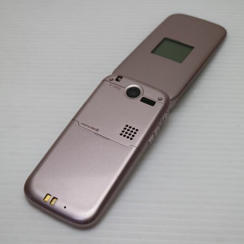 らくらくホン F-08C ピンク docomo 中古 ガラケー FUJITSU 白ロム【美品】保証付き 赤ロム保証(サムネイル2枚目)